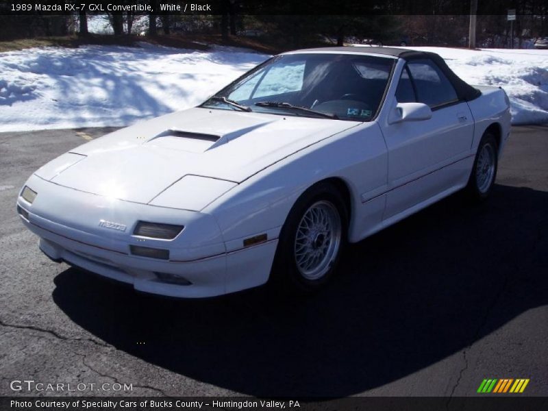 Front 3/4 View of 1989 RX-7 GXL Convertible