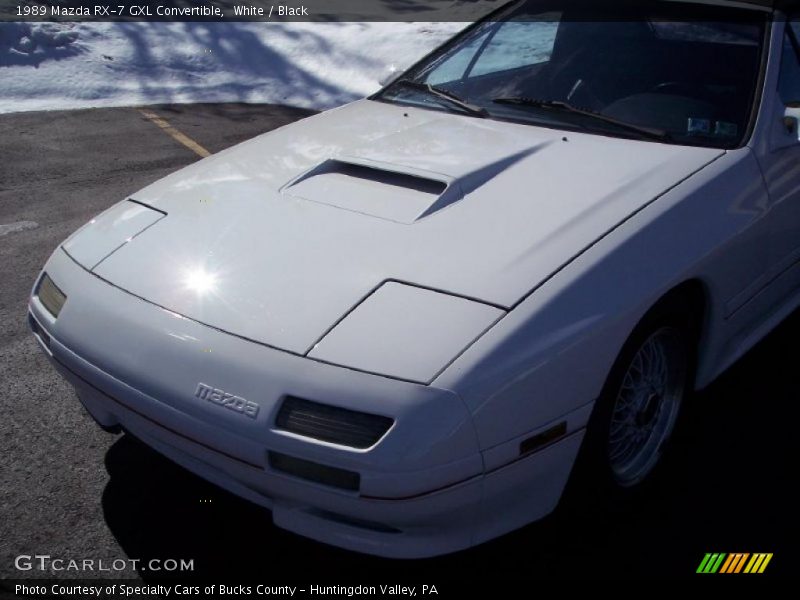  1989 RX-7 GXL Convertible White