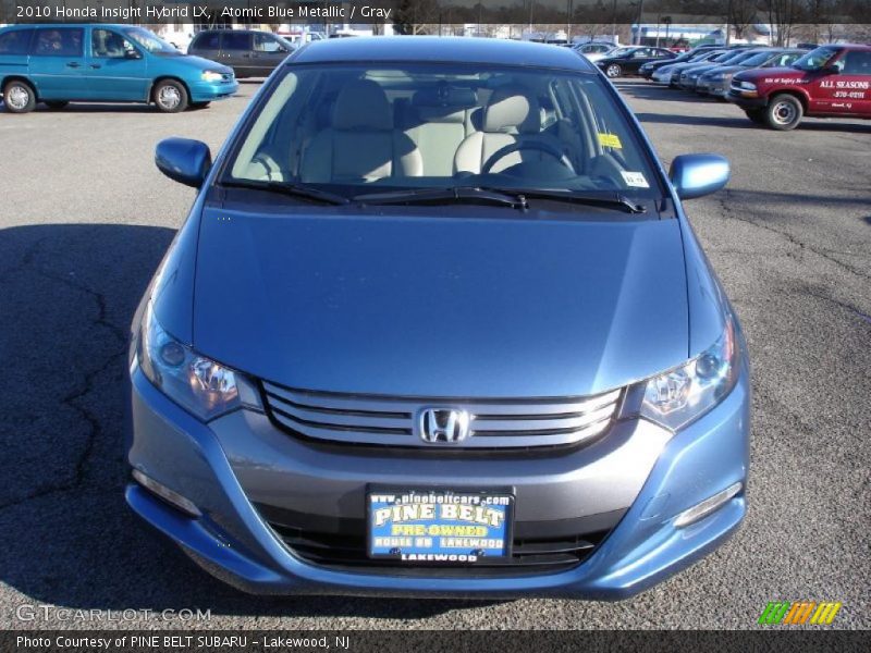 Atomic Blue Metallic / Gray 2010 Honda Insight Hybrid LX