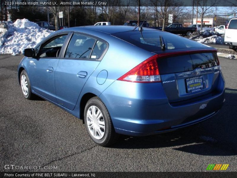 Atomic Blue Metallic / Gray 2010 Honda Insight Hybrid LX