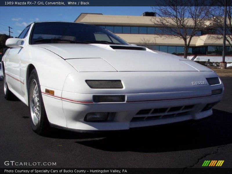  1989 RX-7 GXL Convertible White