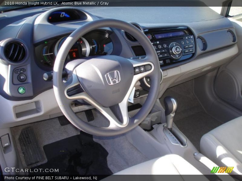  2010 Insight Hybrid LX Gray Interior