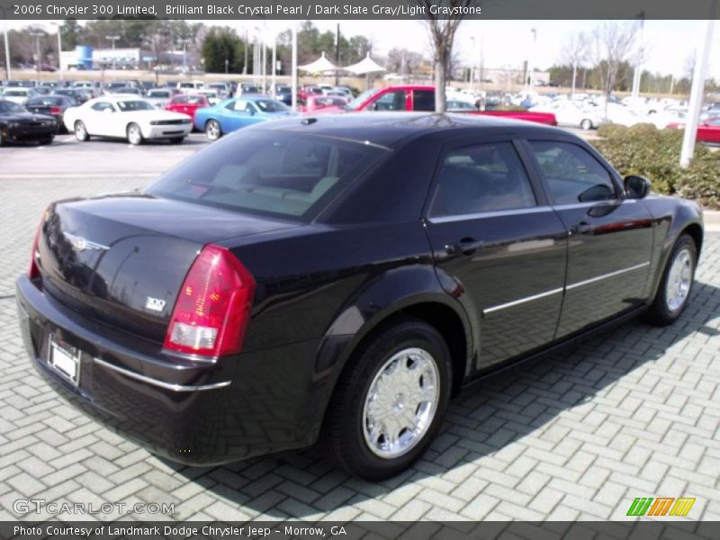Brilliant Black Crystal Pearl / Dark Slate Gray/Light Graystone 2006 Chrysler 300 Limited