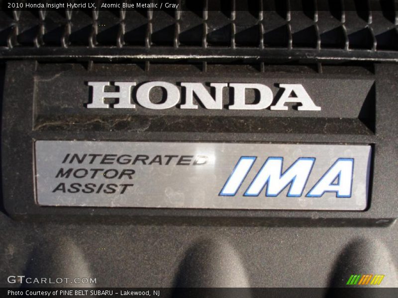 Atomic Blue Metallic / Gray 2010 Honda Insight Hybrid LX