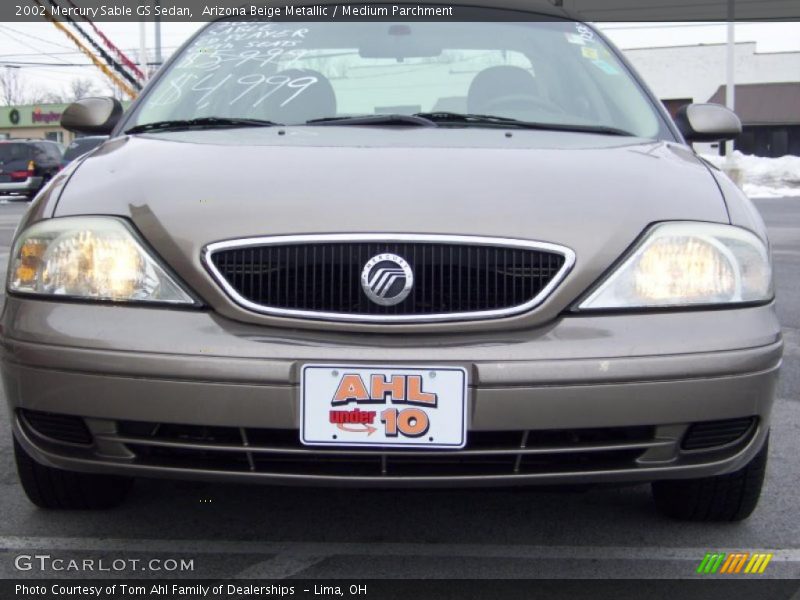 Arizona Beige Metallic / Medium Parchment 2002 Mercury Sable GS Sedan