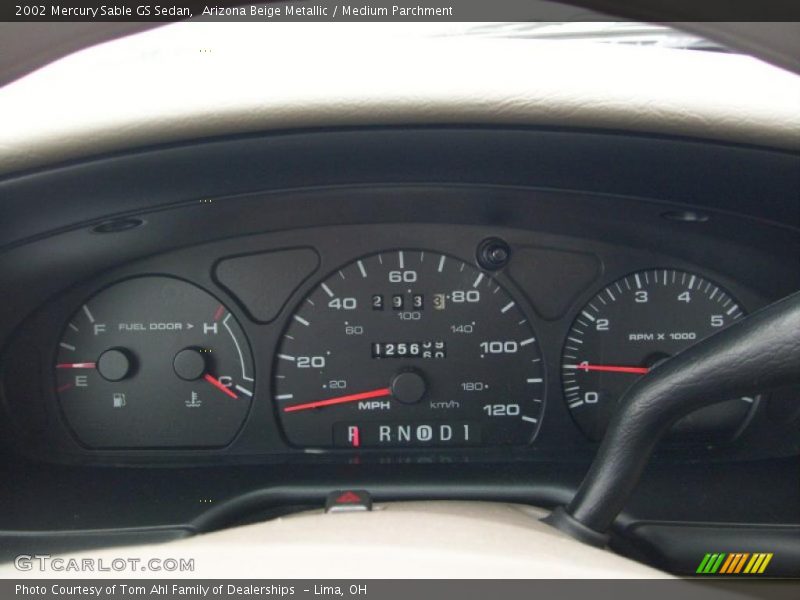 Arizona Beige Metallic / Medium Parchment 2002 Mercury Sable GS Sedan