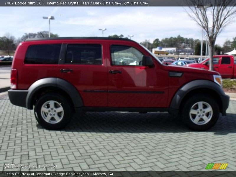 Inferno Red Crystal Pearl / Dark Slate Gray/Light Slate Gray 2007 Dodge Nitro SXT