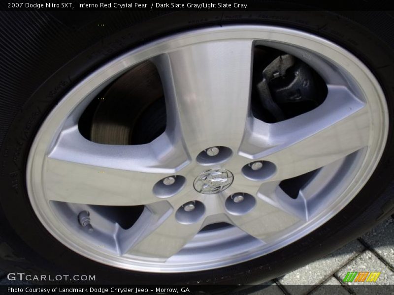 Inferno Red Crystal Pearl / Dark Slate Gray/Light Slate Gray 2007 Dodge Nitro SXT