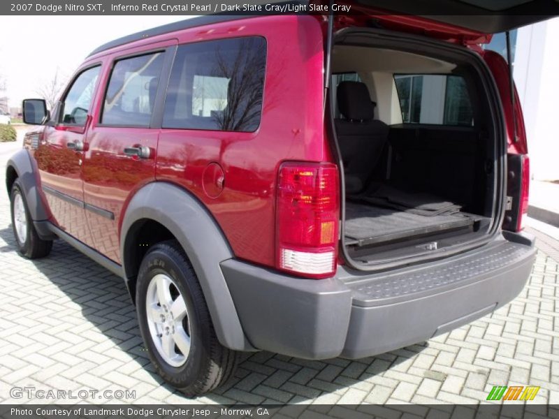 Inferno Red Crystal Pearl / Dark Slate Gray/Light Slate Gray 2007 Dodge Nitro SXT