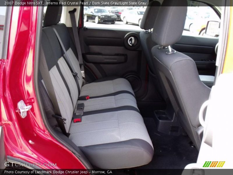 Inferno Red Crystal Pearl / Dark Slate Gray/Light Slate Gray 2007 Dodge Nitro SXT