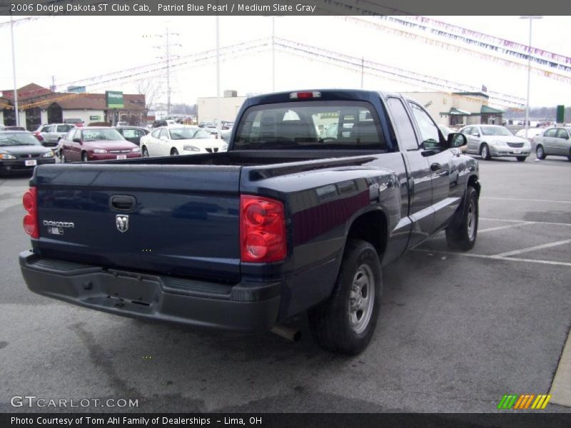 Patriot Blue Pearl / Medium Slate Gray 2006 Dodge Dakota ST Club Cab