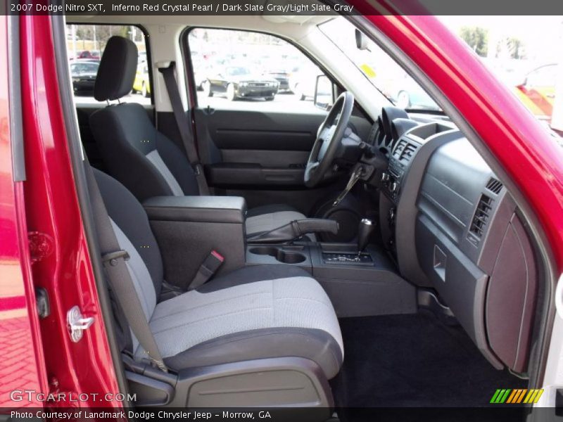 Inferno Red Crystal Pearl / Dark Slate Gray/Light Slate Gray 2007 Dodge Nitro SXT