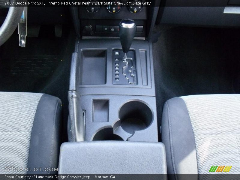 Inferno Red Crystal Pearl / Dark Slate Gray/Light Slate Gray 2007 Dodge Nitro SXT