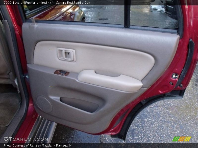 Sunfire Red Pearl / Oak 2000 Toyota 4Runner Limited 4x4