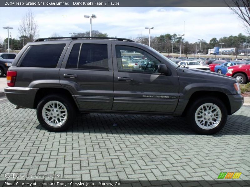 Dark Khaki Pearl / Taupe 2004 Jeep Grand Cherokee Limited