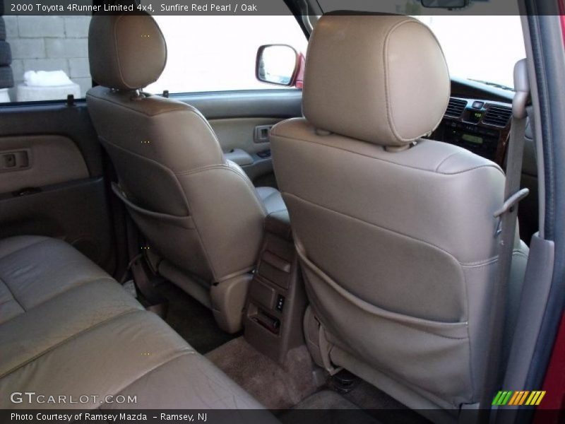 Sunfire Red Pearl / Oak 2000 Toyota 4Runner Limited 4x4