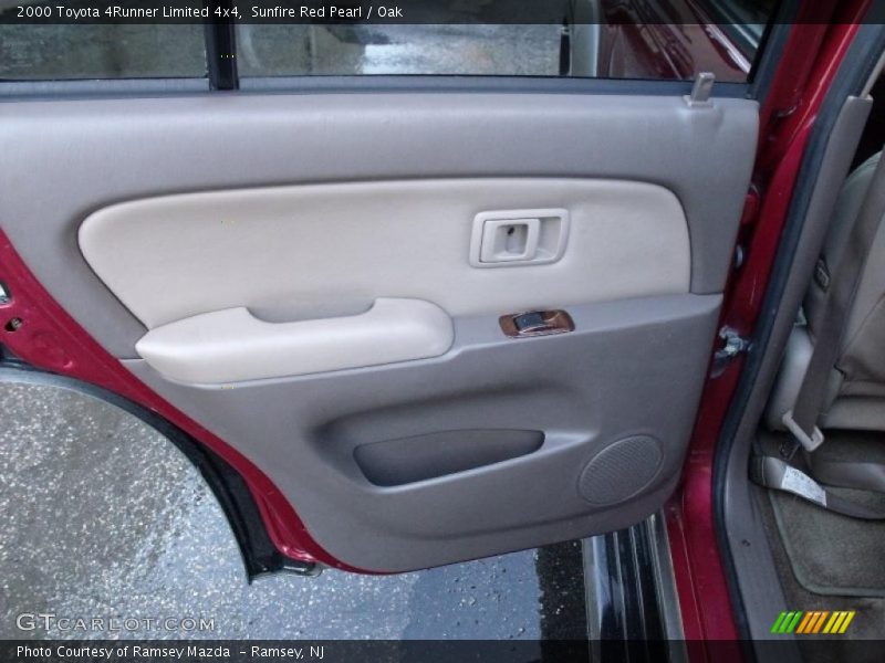 Sunfire Red Pearl / Oak 2000 Toyota 4Runner Limited 4x4