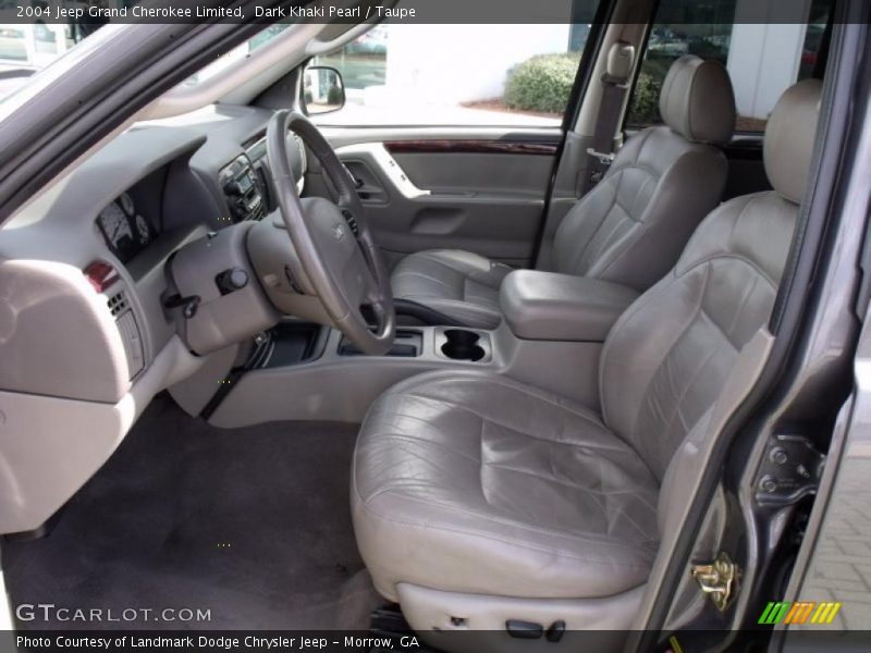 Dark Khaki Pearl / Taupe 2004 Jeep Grand Cherokee Limited