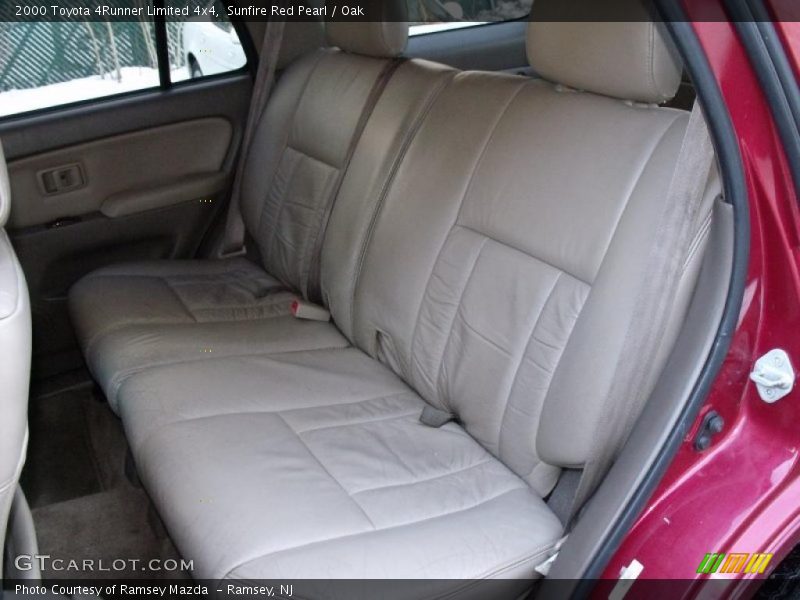 Sunfire Red Pearl / Oak 2000 Toyota 4Runner Limited 4x4