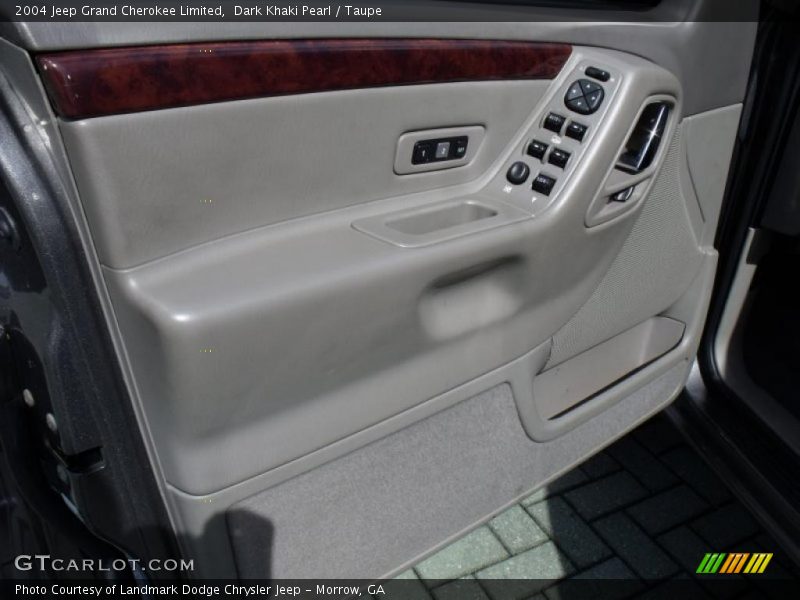 Dark Khaki Pearl / Taupe 2004 Jeep Grand Cherokee Limited