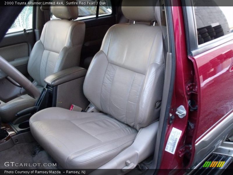 Sunfire Red Pearl / Oak 2000 Toyota 4Runner Limited 4x4