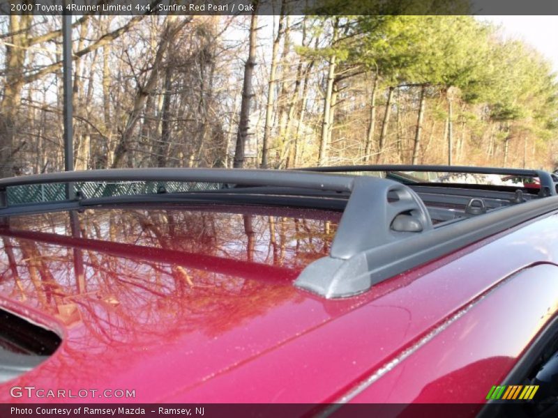 Sunfire Red Pearl / Oak 2000 Toyota 4Runner Limited 4x4