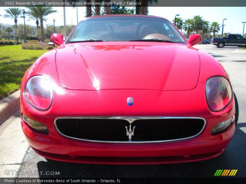 Rosso Mondiale (Bright Red) / Tabacco 2002 Maserati Spyder Cambiocorsa