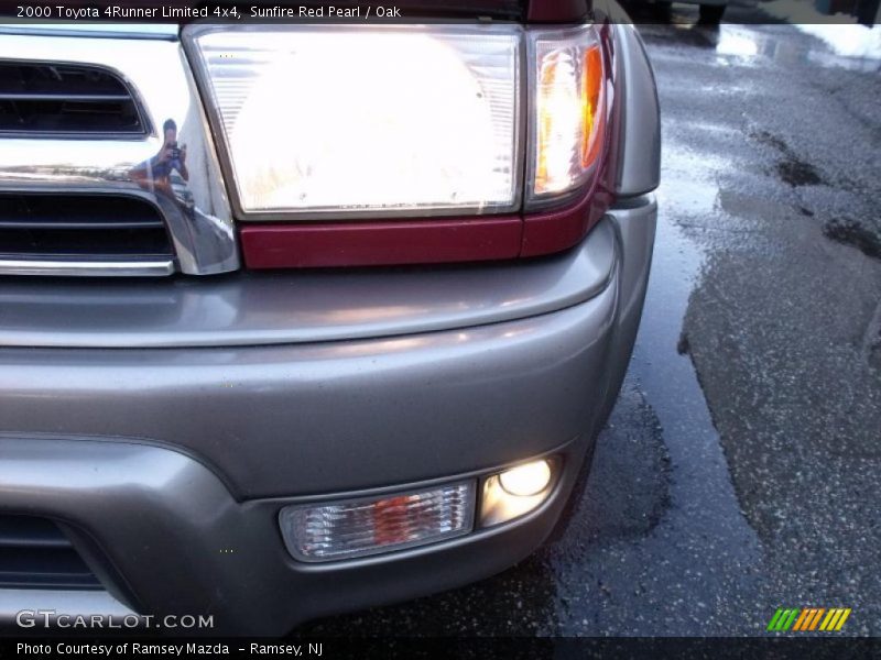 Sunfire Red Pearl / Oak 2000 Toyota 4Runner Limited 4x4