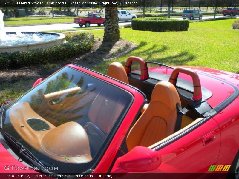 Rosso Mondiale (Bright Red) / Tabacco 2002 Maserati Spyder Cambiocorsa