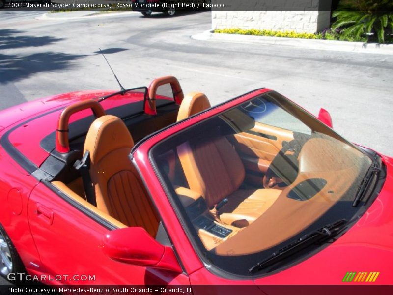 Rosso Mondiale (Bright Red) / Tabacco 2002 Maserati Spyder Cambiocorsa