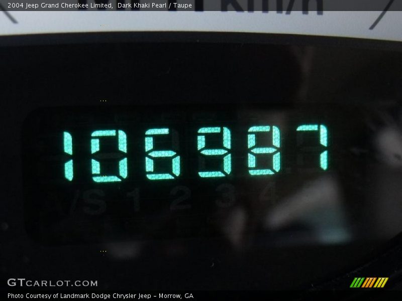 Dark Khaki Pearl / Taupe 2004 Jeep Grand Cherokee Limited