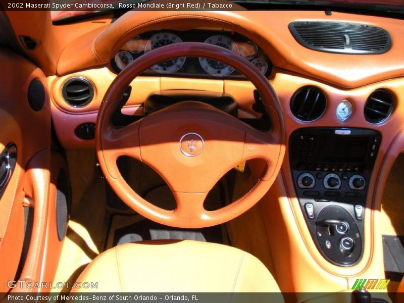 Rosso Mondiale (Bright Red) / Tabacco 2002 Maserati Spyder Cambiocorsa