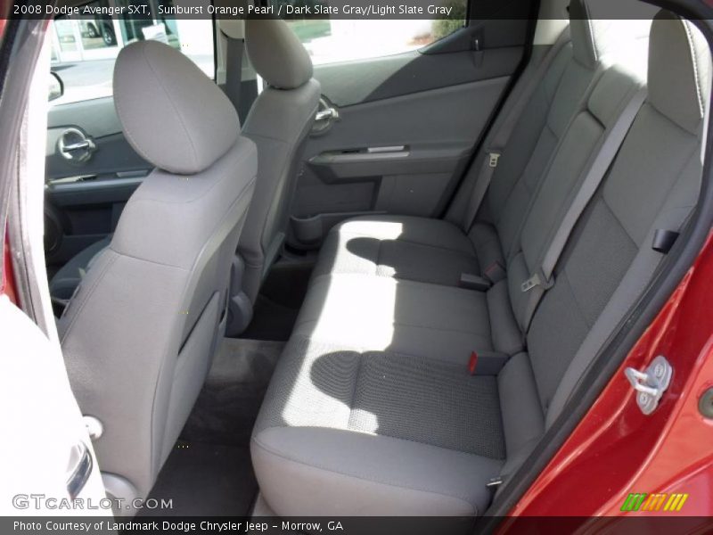 Sunburst Orange Pearl / Dark Slate Gray/Light Slate Gray 2008 Dodge Avenger SXT