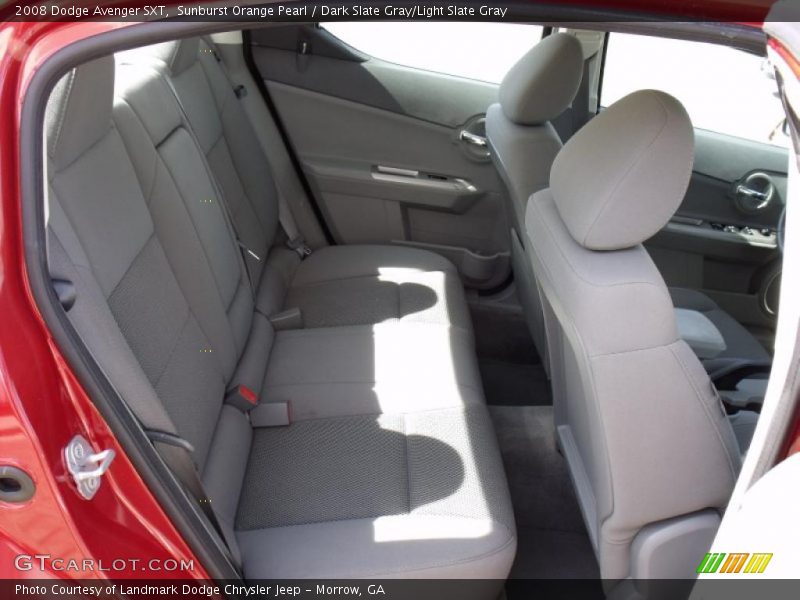 Sunburst Orange Pearl / Dark Slate Gray/Light Slate Gray 2008 Dodge Avenger SXT