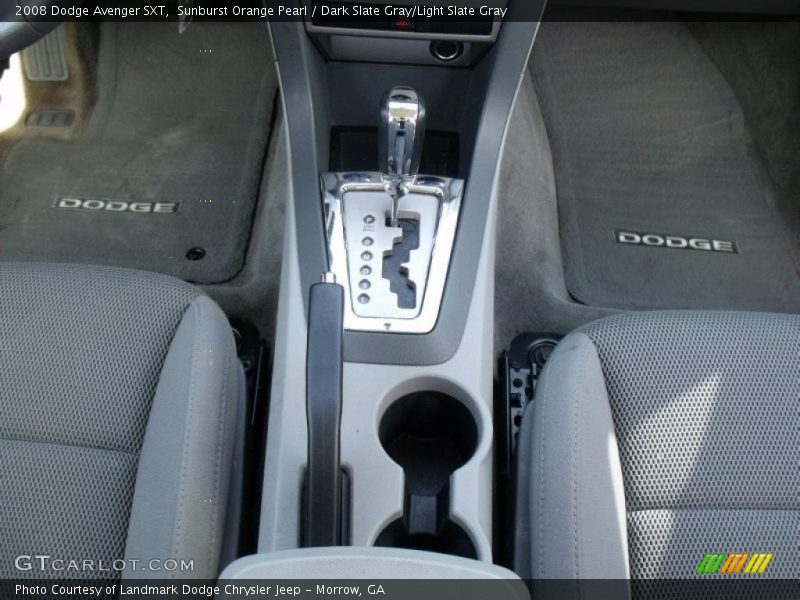 Sunburst Orange Pearl / Dark Slate Gray/Light Slate Gray 2008 Dodge Avenger SXT
