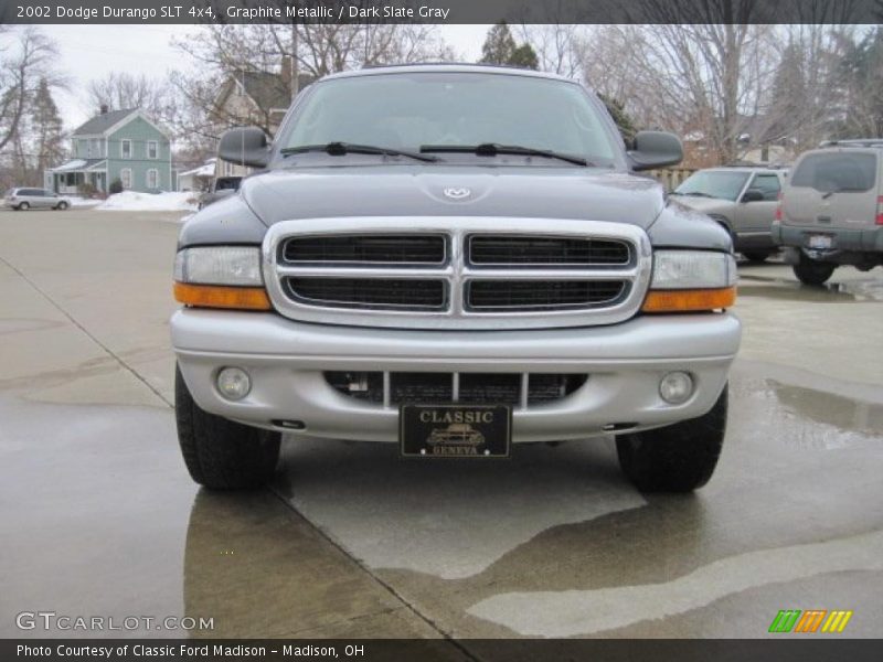 Graphite Metallic / Dark Slate Gray 2002 Dodge Durango SLT 4x4