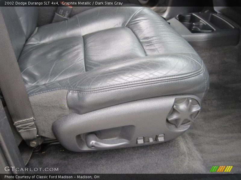 Graphite Metallic / Dark Slate Gray 2002 Dodge Durango SLT 4x4