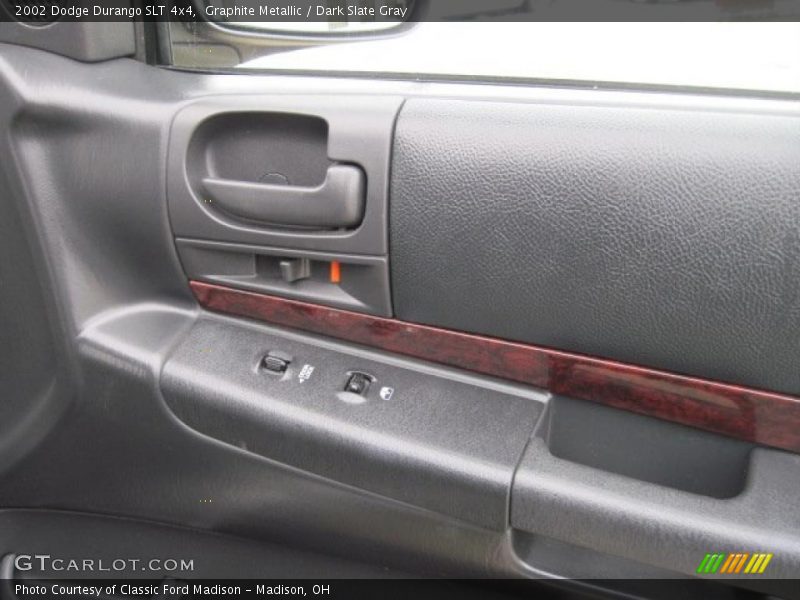 Graphite Metallic / Dark Slate Gray 2002 Dodge Durango SLT 4x4