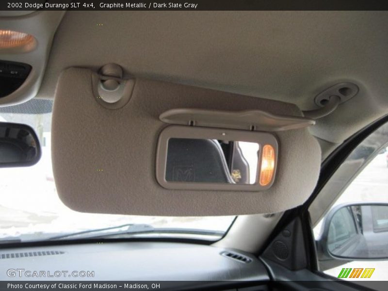 Graphite Metallic / Dark Slate Gray 2002 Dodge Durango SLT 4x4
