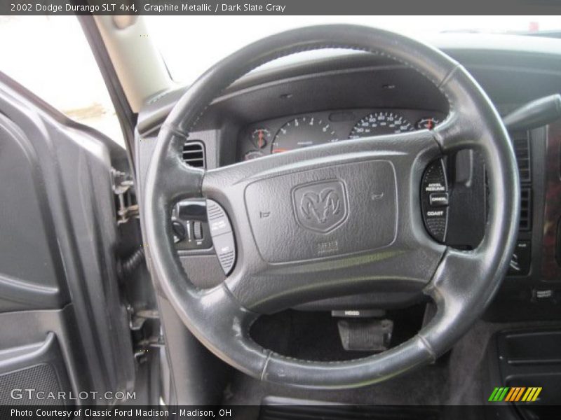 Graphite Metallic / Dark Slate Gray 2002 Dodge Durango SLT 4x4