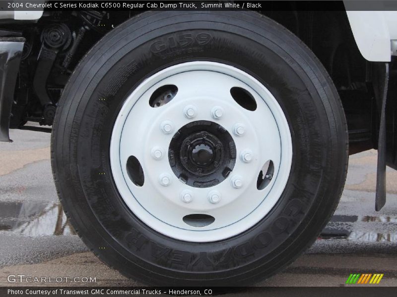 Summit White / Black 2004 Chevrolet C Series Kodiak C6500 Regular Cab Dump Truck