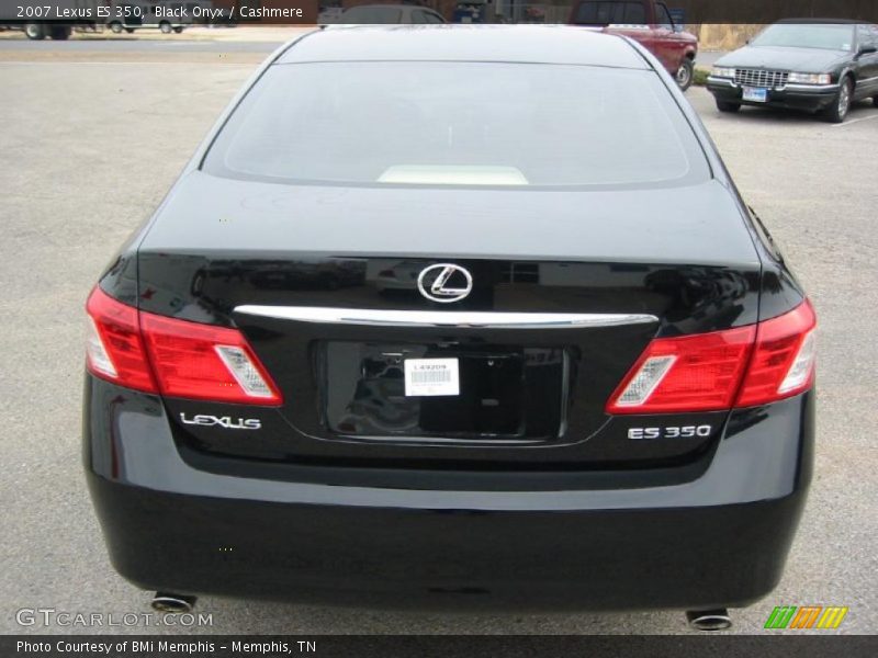 Black Onyx / Cashmere 2007 Lexus ES 350