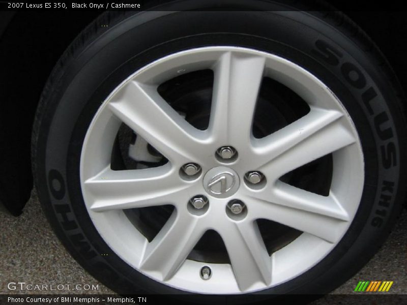 Black Onyx / Cashmere 2007 Lexus ES 350
