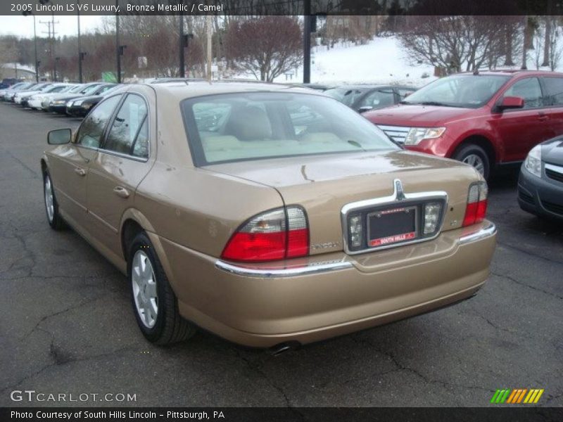 Bronze Metallic / Camel 2005 Lincoln LS V6 Luxury