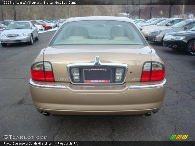 Bronze Metallic / Camel 2005 Lincoln LS V6 Luxury