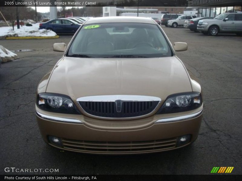 Bronze Metallic / Camel 2005 Lincoln LS V6 Luxury