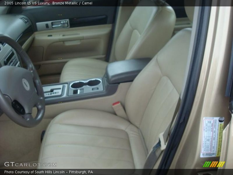 Bronze Metallic / Camel 2005 Lincoln LS V6 Luxury