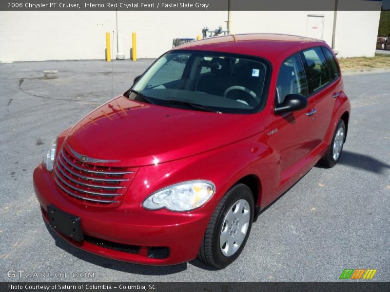 Inferno Red Crystal Pearl / Pastel Slate Gray 2006 Chrysler PT Cruiser