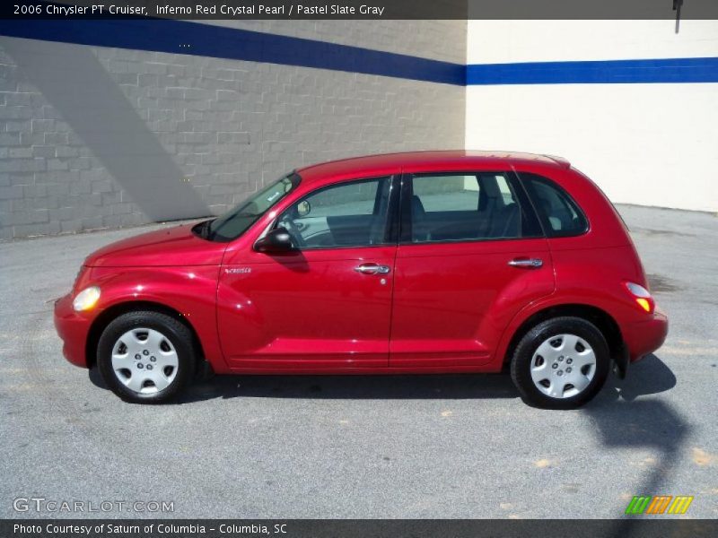 Inferno Red Crystal Pearl / Pastel Slate Gray 2006 Chrysler PT Cruiser