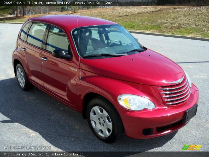 Inferno Red Crystal Pearl / Pastel Slate Gray 2006 Chrysler PT Cruiser